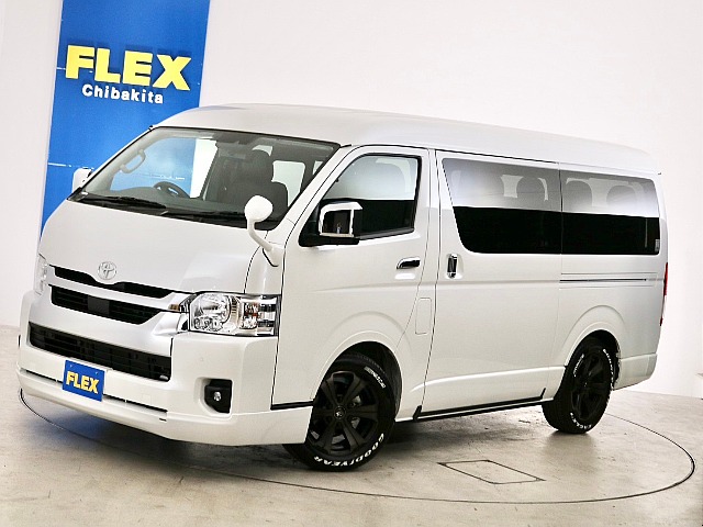 新車　ハイエースワゴンＧＬ　１０人乗り３ナンバー登録　ガソリン４ＷＤ　寒冷地仕様　ＦＬＥＸオリジナル内装アレンジ【Ｖｅｒ１】！