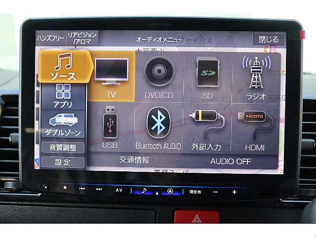 大画面のBIG-X11インチナビ！　Bluetooth/ＤＶＤ再生/音楽録音も可能♪走行中の視聴も可能です♪