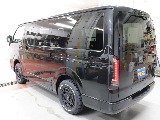 新車ハイエースＶダークプライムⅡ２８００ディーゼルターボ４ＷＤブラックエディション完成！！アルパイン１１インチナビビルトインＥＴＣ２．０ＨＤＭＩソケットオリジナルタイプⅡベットＫＩＴ装備済！！