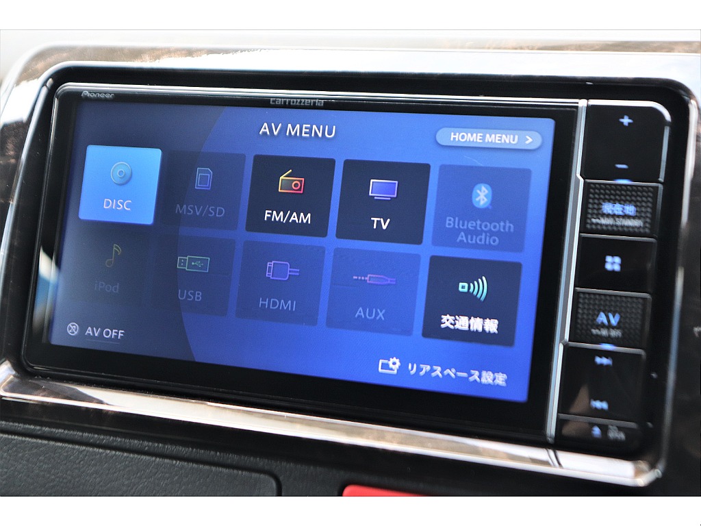 カロッツェリア７型ＳＤナビ完備♪
