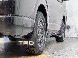 TOYOTA　TRDマッドフラップ　BLACK！