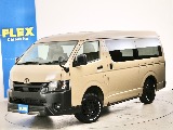 新車　ハイエースバン　Ｓ－ＧＬ　ワイド　アースカラーパッケージ　５人乗り１ナンバー登録　ガソリン４ＷＤ　寒冷地仕様　ベッドカスタムＰＫＧ！