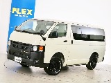 ハイエースバン　ＤＸ　６人乗り８ナンバー登録　ディーゼルターボ４ＷＤ　寒冷地仕様　ＦＬＥＸオリジナルキャンピング【Ｗｏｏｄ　Ｖｉｌｌａｇｅ】！