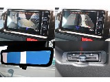 デジタルインナーミラー、パノラミックビューモニターが装着済みなので、運転席からの目視だけでは見にくい、車両周辺の状況をリアルタイムで表示し、周囲の安全確認をサポートしてくれます♪