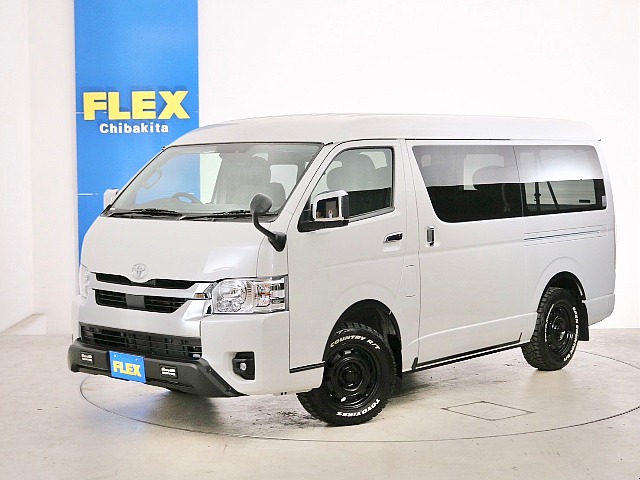 新車　ハイエースワゴンＧＬ　１０人乗り３ナンバー登録　ガソリン４ＷＤ　寒冷地仕様　ＦＬＥＸオリジナル内装アレンジ【Ｖｅｒ５】！