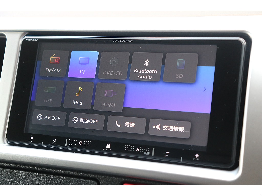 パイオニア製７インチフルセグＳＤナビ♪