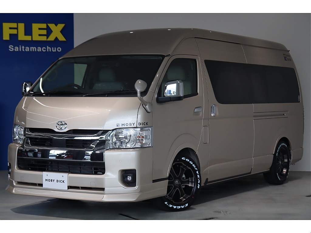 新車ハイエースＶ　ＤＸスーパーロング４ＷＤ　ＭＯＢＹ　ＤＩＣＫ　ＳＨーＴＹＰＥ０２入庫！8名乗車3名就寝