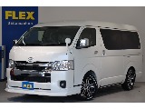 新車ハイエースワゴン　ＧＬ　４ＷＤ　内装架装アクロス！ＦＡＳＰセカンドシート装着　フルフラット/対面対座