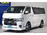 新車ハイエースＶ　スーパーＧＬダークプライムⅡ　2000ガソリン　小窓付きスライドドア　ＢＩＧ－Ｘ11インチナビ