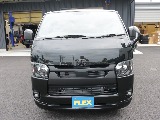 新車ハイエースＶダークプライムⅡ２８００ディーゼル２ＷＤブラックエディション完成！！アルパイン１１インチナビビルトインＥＴＣ２．０ＨＤＭＩソケット装備！！ＦＬＥＸオリジナルパーツ多数装備済！！