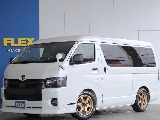 【新車】ハイエースワゴン　ガソリン2WD　パールホワイト 足元が輝くRAYS　TE37アルミホイール装着済みのお車入庫致しました☆☆