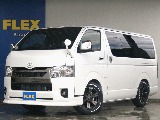 ハイエースバン　S-GL　ダークプライムⅡ　ガソリン2WD　大画面BIG-Xナビ装備車両！