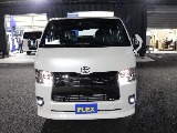 新車ハイエースＶダークプライムⅡ２０００ガソリン２ＷＤ床張りベットＫＩＴパッケージ完成！！アルパイン１１インチナビビルトインＥＴＣ２．０装備！！ＦＬＥＸオリジナルパーツ多数装備済！！