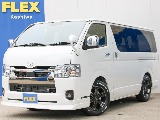 新車ハイエースバン スーパーGL ダークプライムⅡ ガソリン2WD 床張り施工 入庫致しました！！