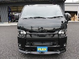 新車ハイエースＶダークプライムⅡ２０００ガソリン２ＷＤブラックエディション完成！！両側パワースライドドア装備！ＦＬＥＸオリジナルパーツ多数装備済！！