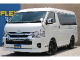 トヨタ ハイエース ワゴン2.7GLロング ミドルルーフ 4WD 内装架装NEWAS【フルフラット】【フローリング】 長野県