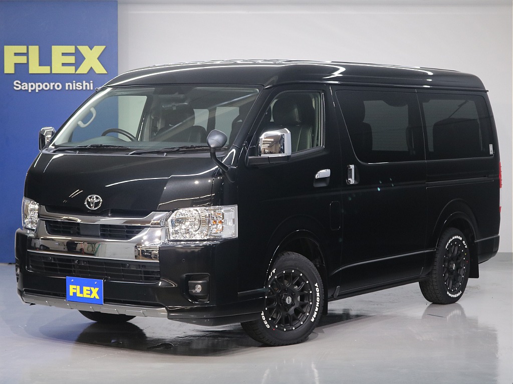 トヨタ ハイエース ワゴン2.7GLロング ミドルルーフ 4WD 【FLEX ORIGINAL NEWAS】 北海道