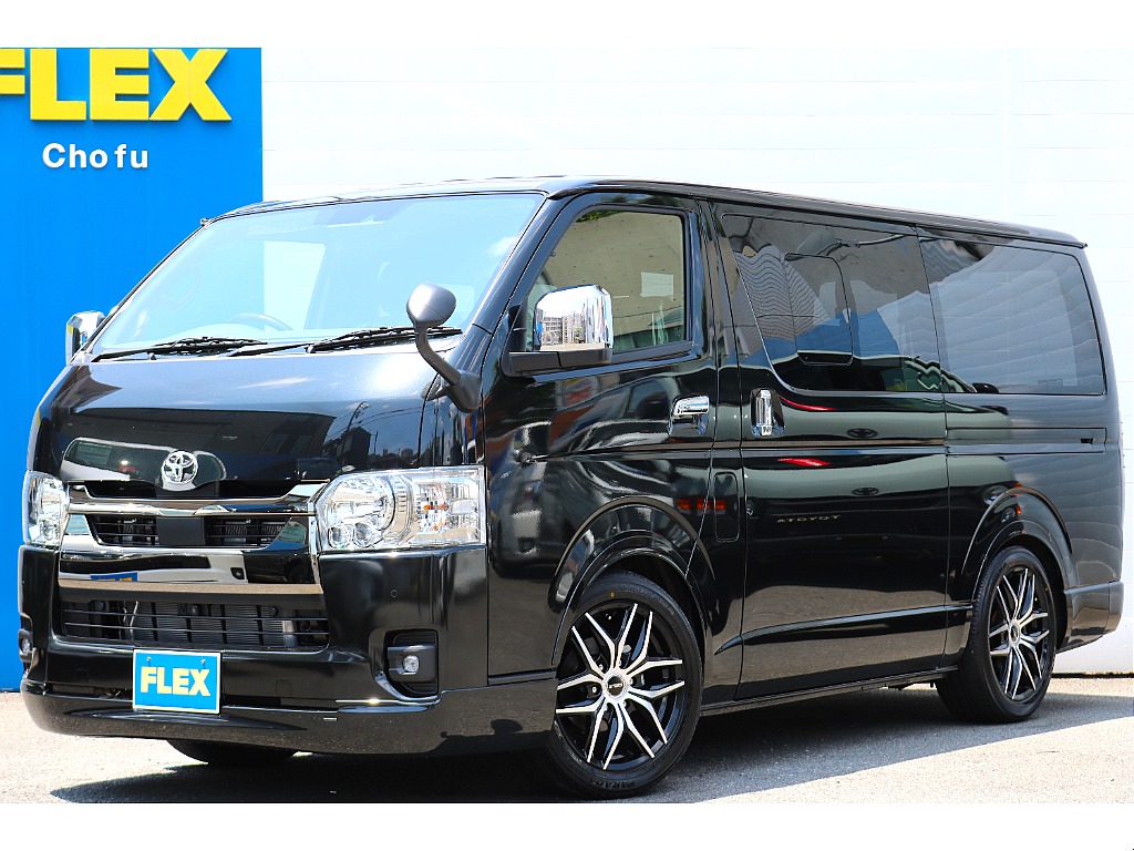 トヨタハイエースバン床張り＆BIG-Xナビ PS無 中古車画像