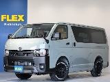 新車ハイエースＶアースカラーパッケージ２８００ディーゼルターボブラックエディション完成！！オリジナルスポイラーオリジナル１６インチアルミオリジナルテールライトアルパイン１１インチＥＴＣ２．０ＨＤＭＩ！