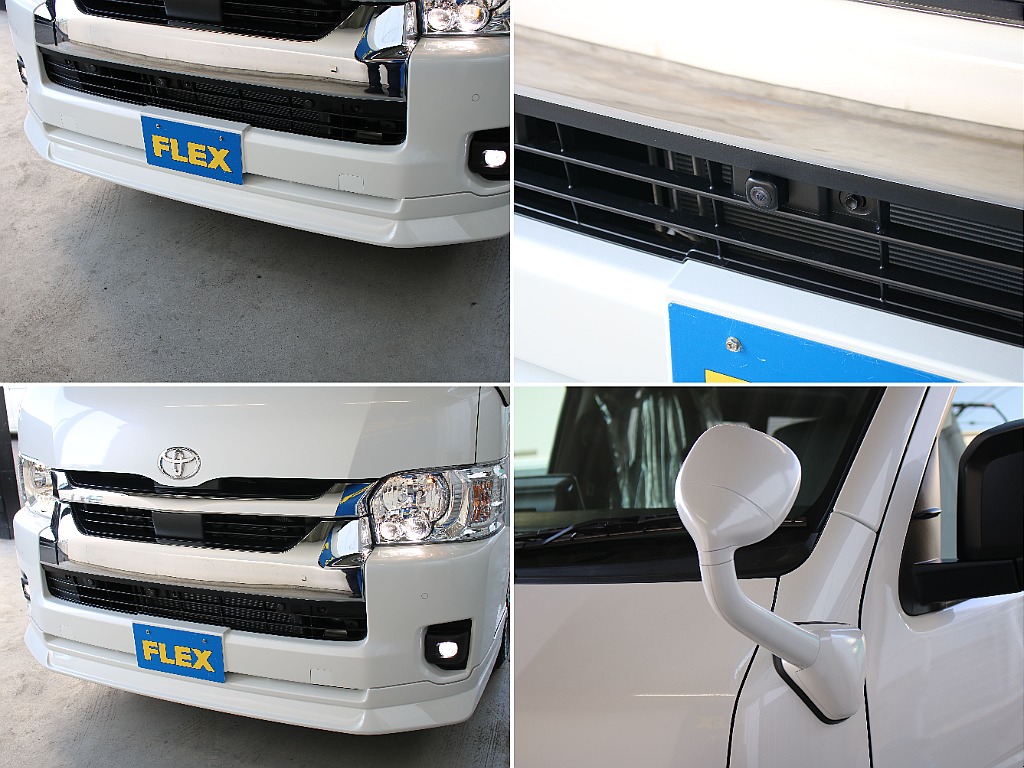 フロントアンダーミラーをボディ同色で塗装しております！