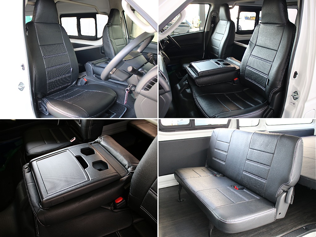 全席オリジナルシートカバーを装備しております！