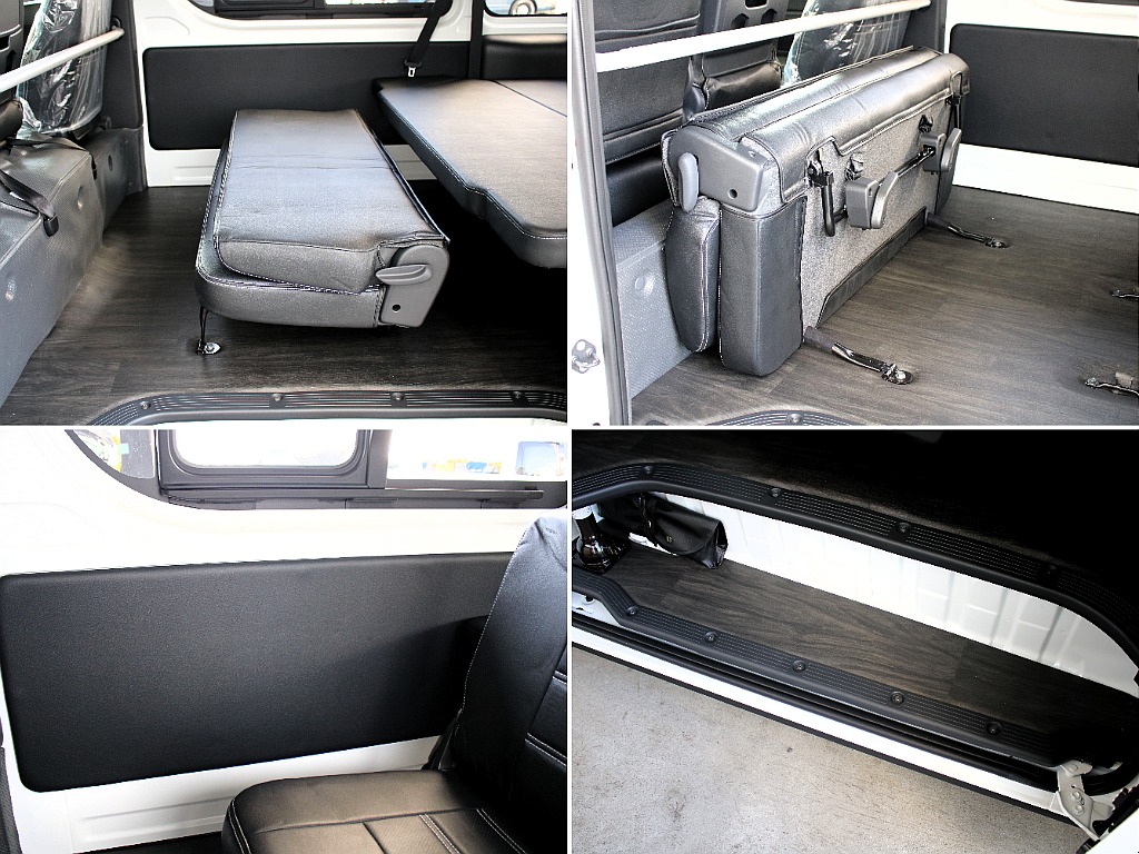 床張り施工もされているお車になります！