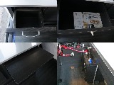 ベットキットの収納スペースや電装系も収納できちゃいます♪小物やキッチン用品なども収納できて邪魔にならないようになっております！！