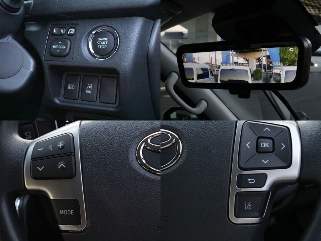 プッシュスタート・ETC・ステアリングスイッチなど運転するうえで嬉しい装備が充実しております！！