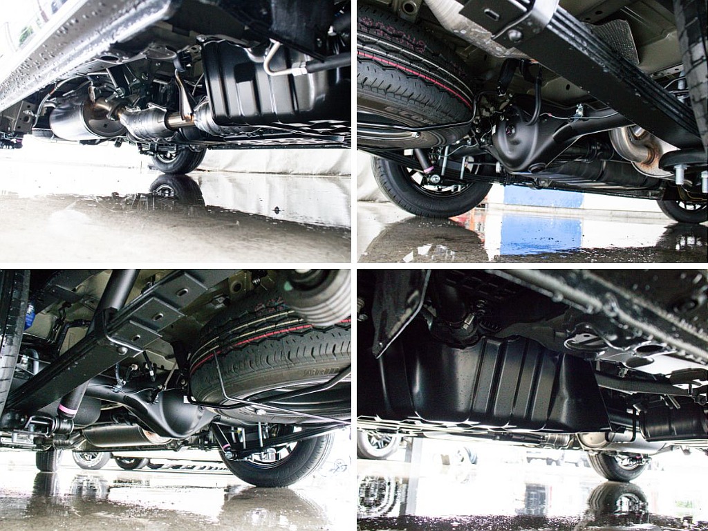 1.5インチローダウン施工に玄武製のストロークストッパーが装備されてます！