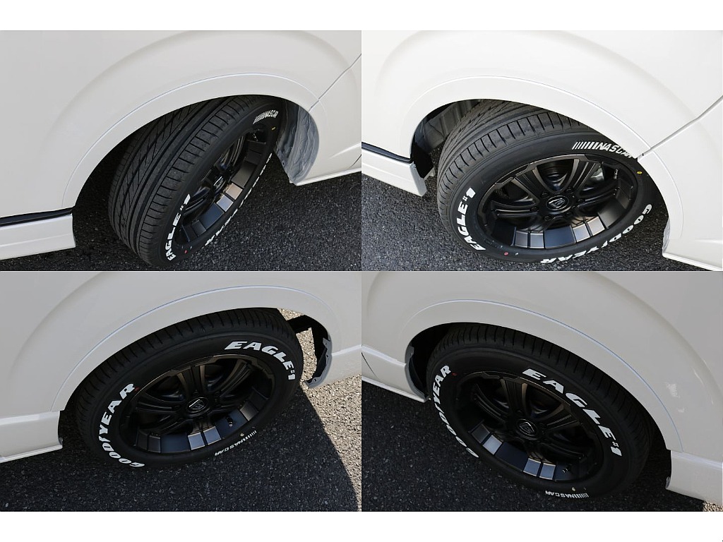 オリジナルオーバーフェンダー装着済み！！