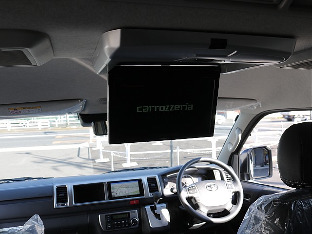 パイオニア７インチＳＤナビパイオニアフリップダウンモニター装備！！