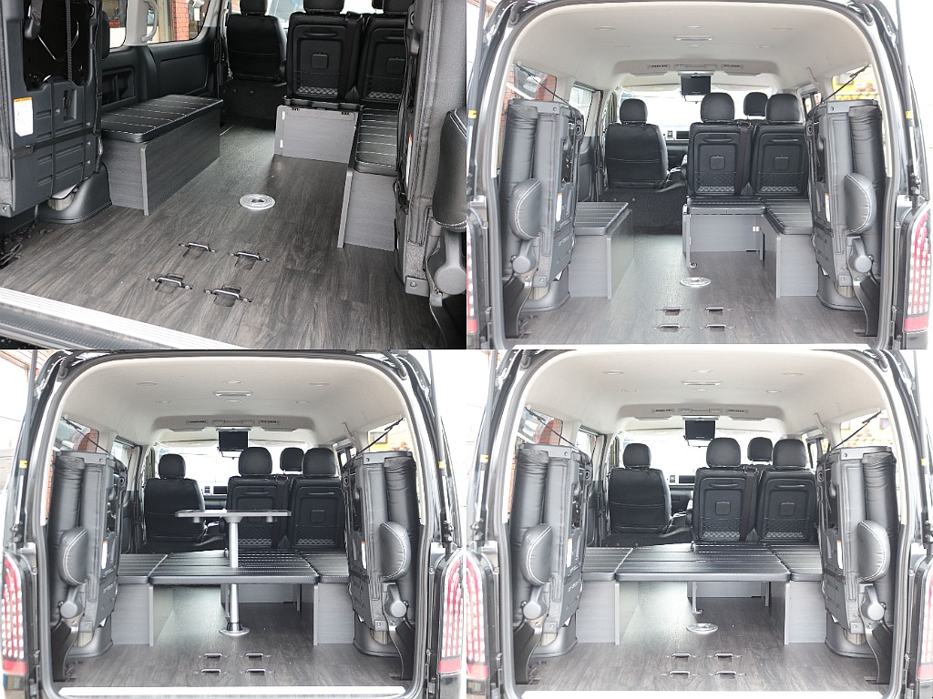 広々ラゲッジスペースも確保可能☆