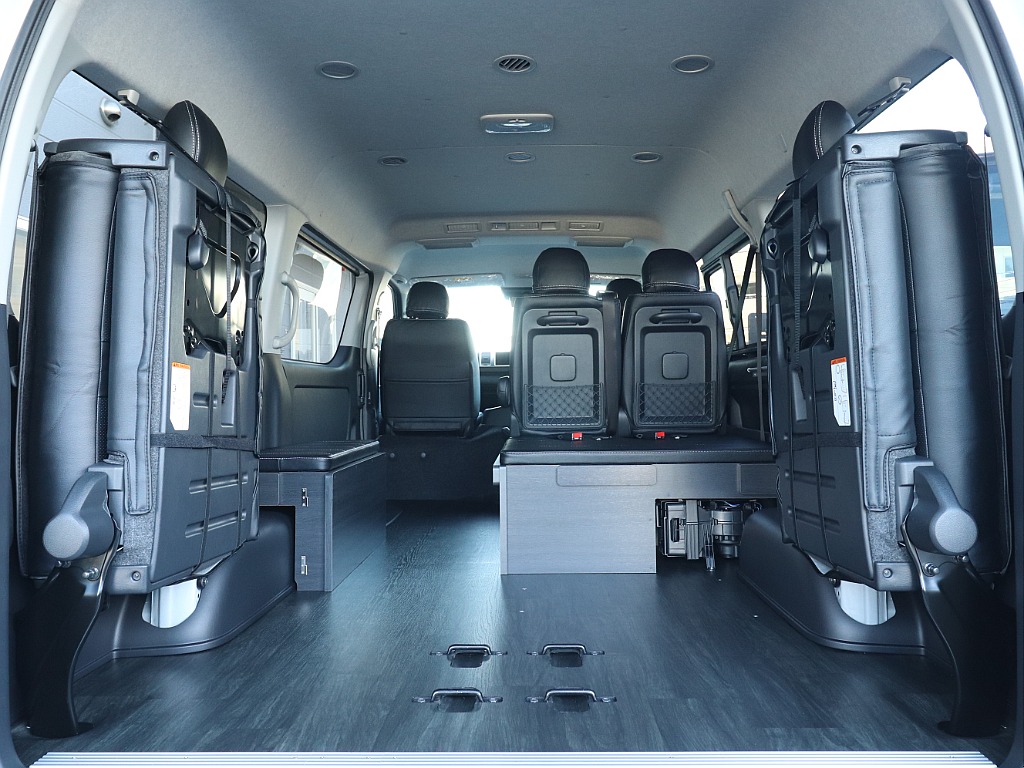 荷物も大量に積載可能です！