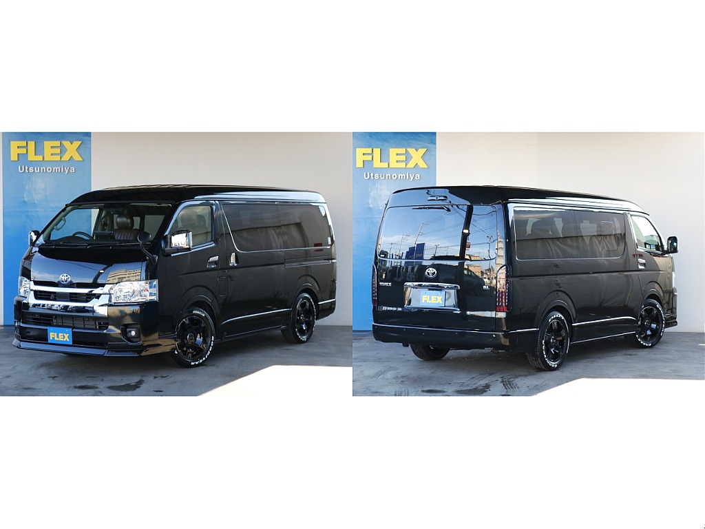 オシャレなブラウン内装！テーブル・ベット付き