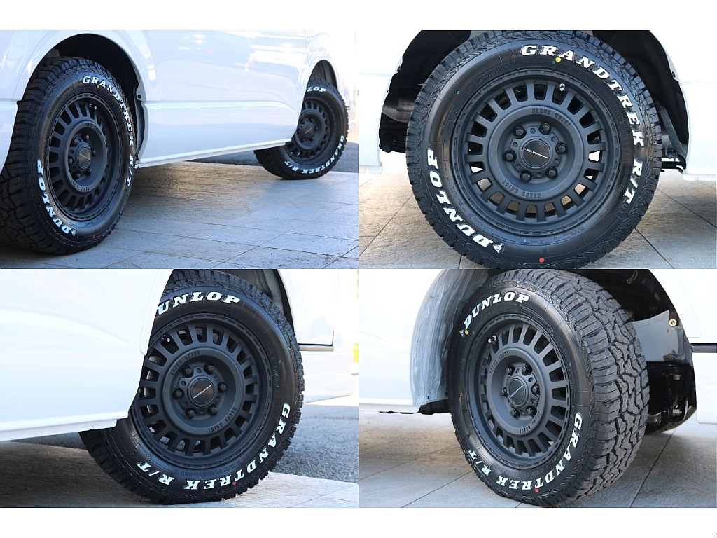 FLEX NC-1 16インチアルミ、ダンロップGRANDTREK タイヤ！