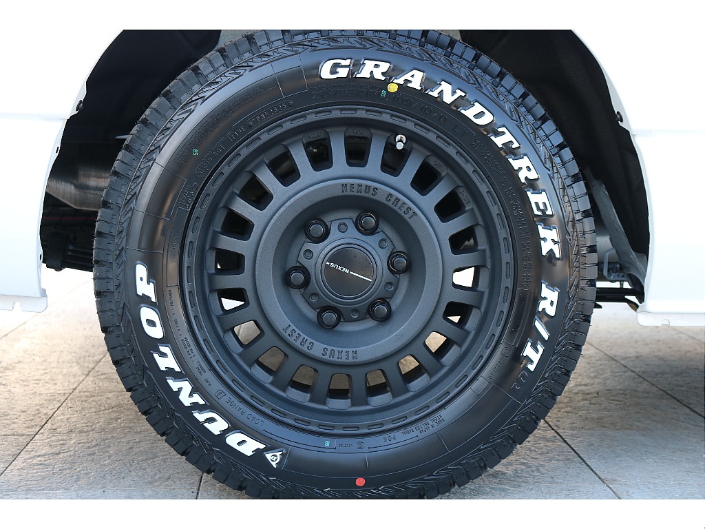 FLEX NC-1 16インチアルミ、ダンロップGRANDTREK タイヤ！