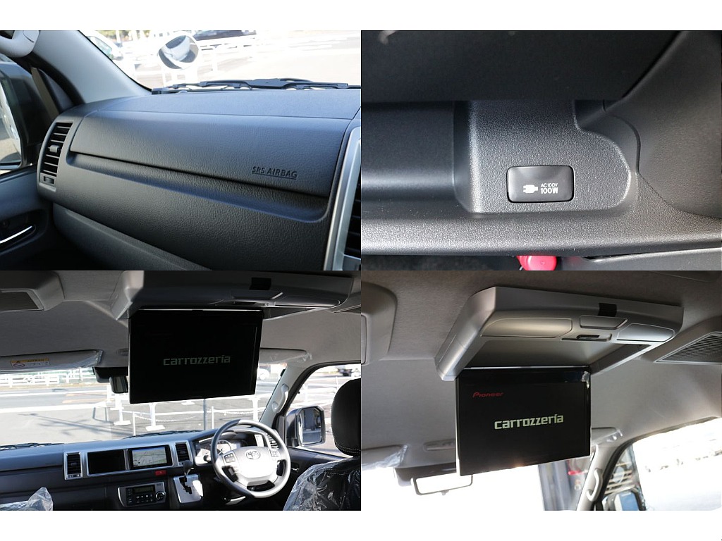 助手席エアバック、ＡＣ１００Ｖ電源装備！！