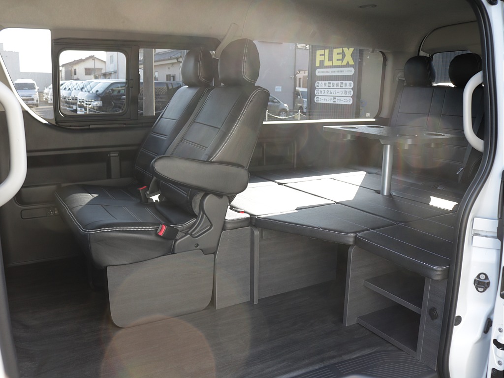 新車ワゴンＧＬリラクシングシートアレンジカスタム車両入庫！オリジナルフロントスポイラーオリジナルオーバーフェンダーオリジナルＬＥＤテールオリジナル１７インチアルミパイオニアＳＤナビフリップダウン装備！