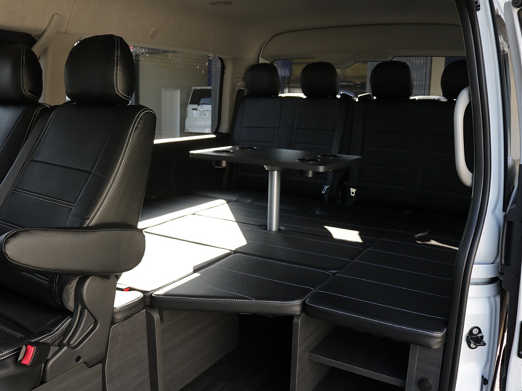 新車ワゴンＧＬリラクシングシートアレンジカスタム車両入庫！オリジナルフロントスポイラーオリジナルオーバーフェンダーオリジナルＬＥＤテールオリジナル１７インチアルミパイオニアＳＤナビフリップダウン装備！