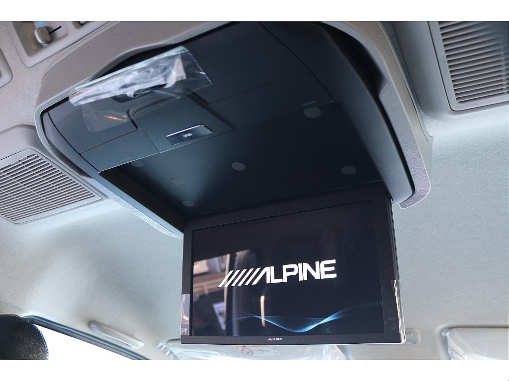 ALPINE12.8インチフリップダウンモニター