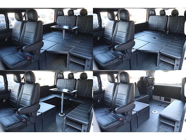 リラクシング内装架装！　様々なシートアレンジが可能♪