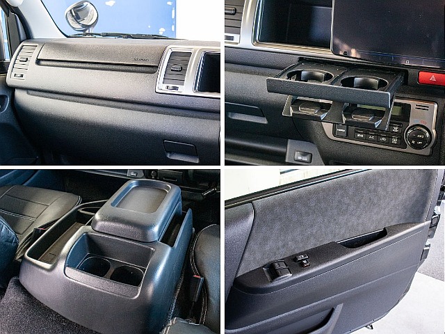 オリジナルのセンターコンソールにしたり、アームレストを取り付けたり様々なアレンジ可能です！