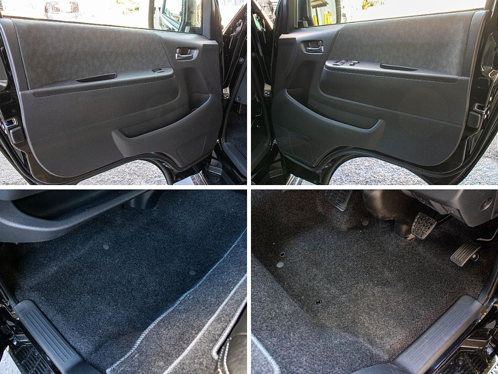 オリジナルの3Dフロアマット装備可能です！