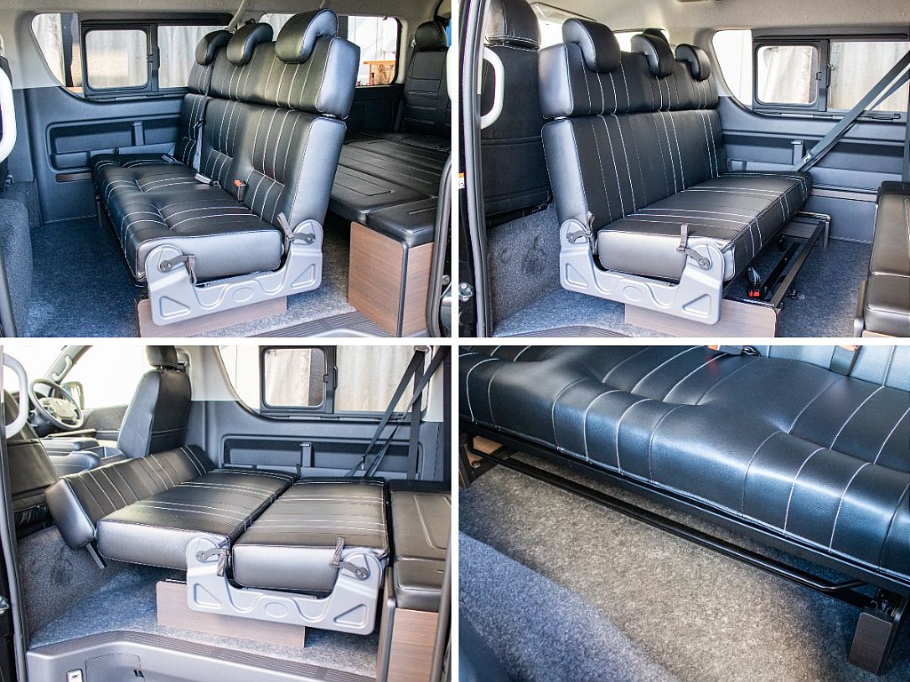 2列目にはFASPシートを搭載！様々なレイアウトをお楽しみ頂けます！