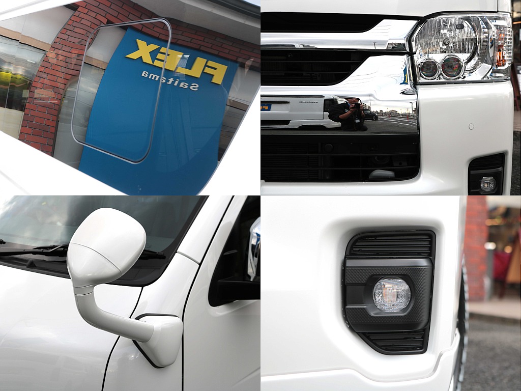 ガッツミラーボディ同色塗装や小窓付きスライド式ガラスなど細かい魅力も☆