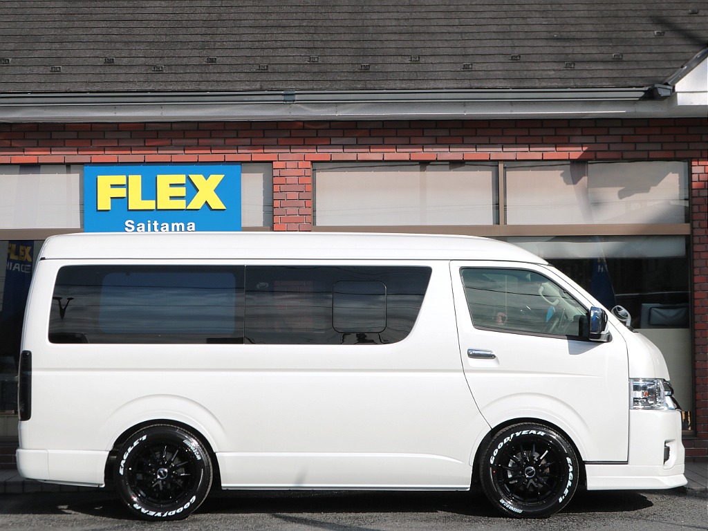 トヨタ&nbsp;ハイエース&nbsp;ワゴン2.7GLロング ミドルルーフ&nbsp;車中泊ベット&テーブル【Ｖｅｒ１内装】&nbsp;埼玉県の詳細画像&nbsp;その14