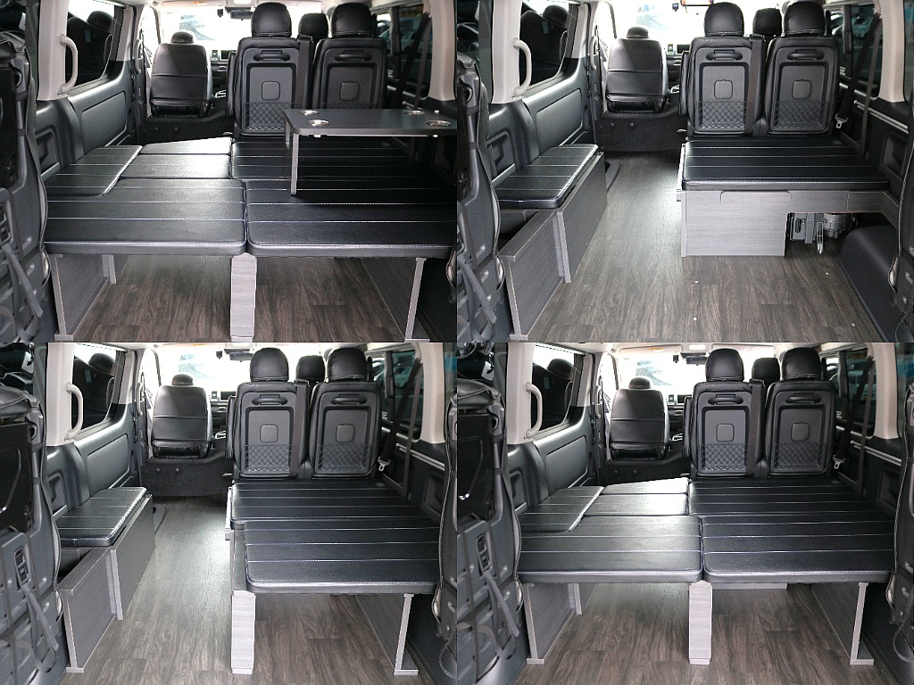 広々としたラゲッジスペースも確保可能で遊びにも長距離ドライブにも快適☆