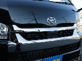 新車ハイエースワゴンＧＬリラクシングシートアレンジ施工済み大画面アルパインツインナビパッケージ装備！オリジナルフロントスポイラーオリジナル１７インチアルミ１．５インチダウンオーバーフェンダーテール装備