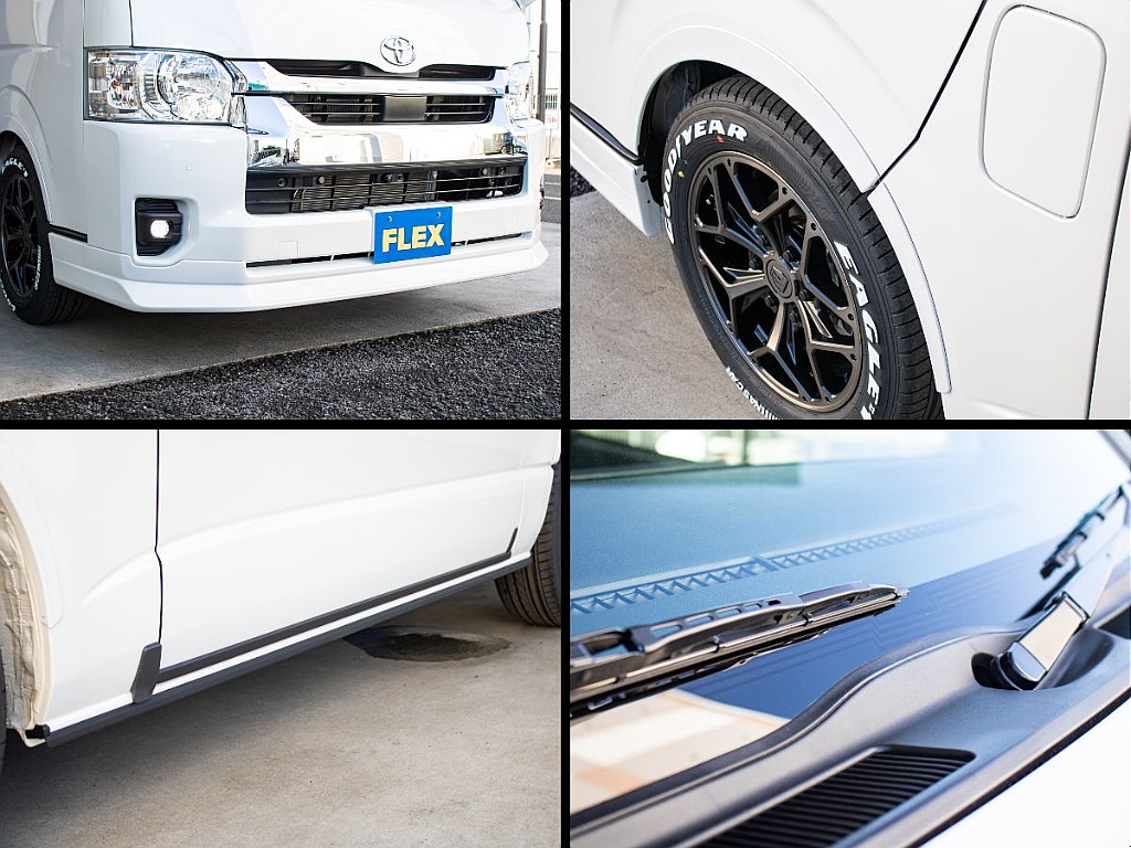 オリジナルのフロントスポイラーやオーバーフェンダーまで装備されている車両です！