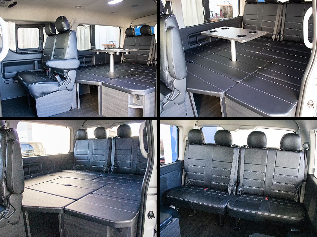 取り外し可能なセンターテーブルを標準で装備してます！様々なシーンでお使い頂けます！